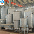 Flash evaporator, thin film evaporator for oil, mixed oil evaporator in cooking oil extraction line